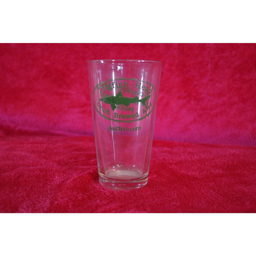 Dogfish Head Craft Brewed Beer Glass